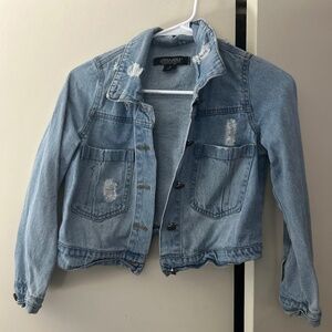 Girls size medium 8-10 Jean jacket